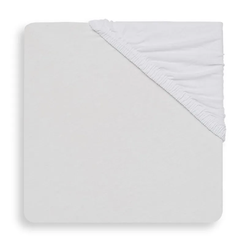 Jollein Hoeslaken (60x120cm) jersey wit> Babypark & Bed
