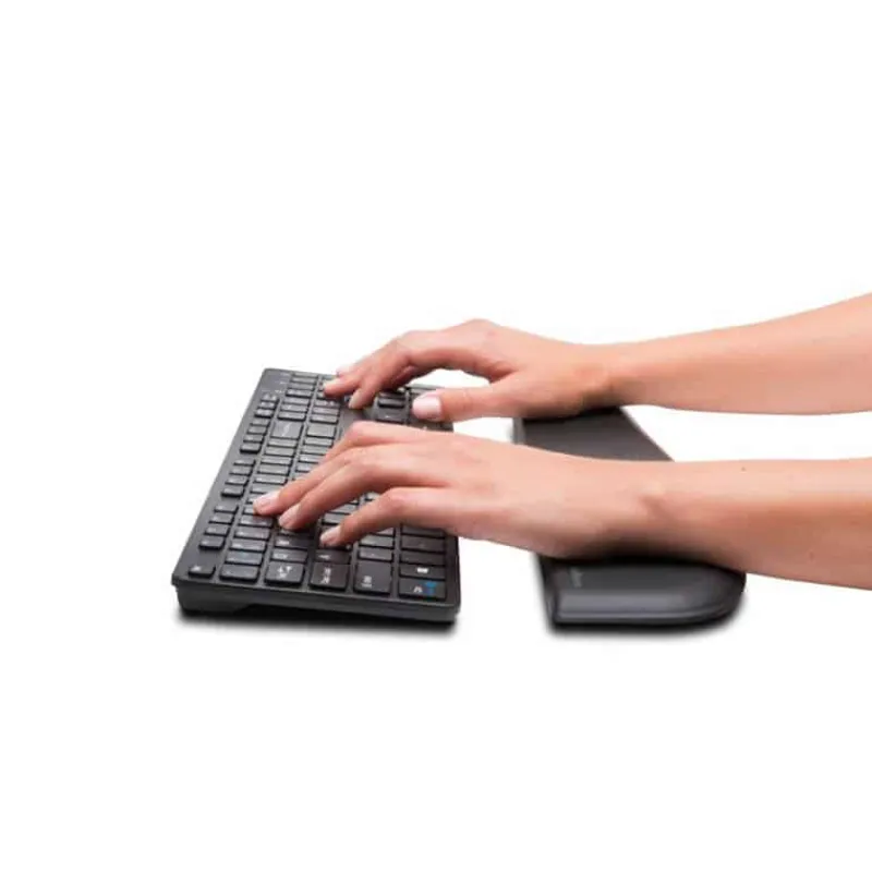 Kensington Ergosoft polssteun slim toetsenbord (zwart)> Bureaumateriaal|Pc & Electronica