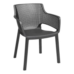 Keter Elisa kuipstoel graphite> Tuinmeubels
