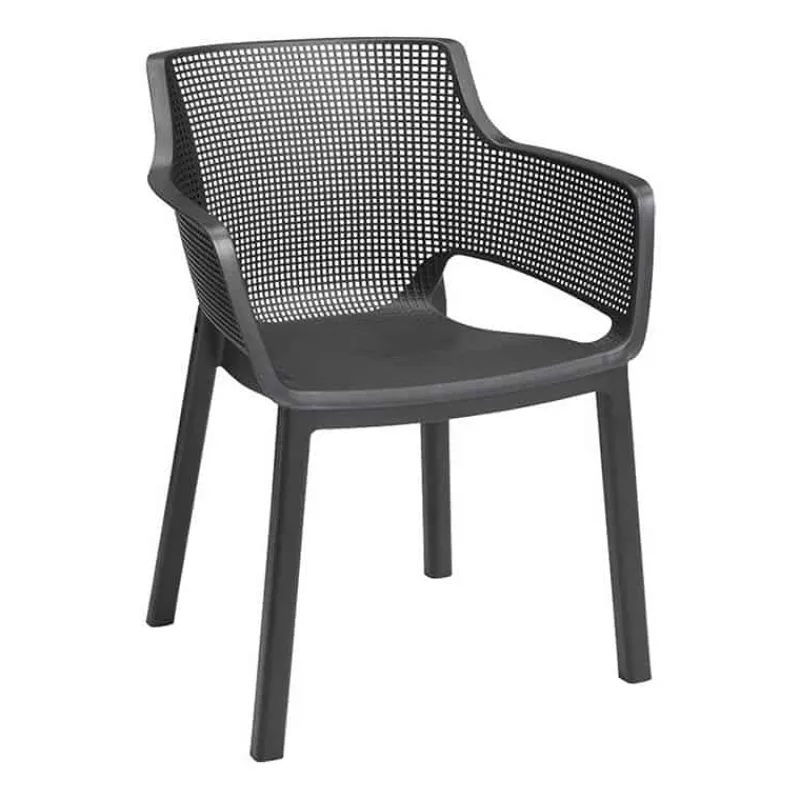 Keter Elisa kuipstoel graphite> Tuinmeubels