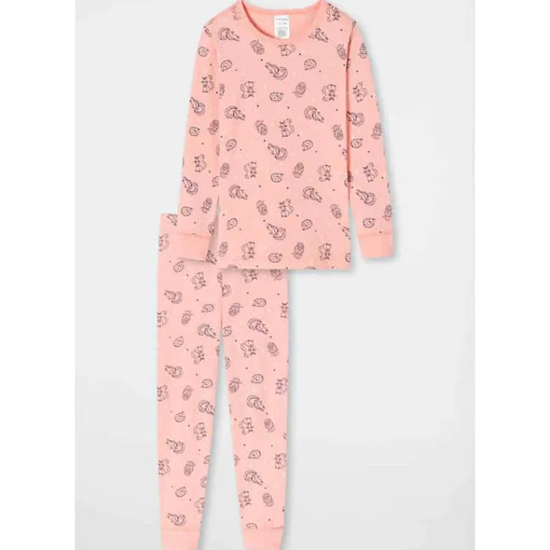Kinder pyjama lang – 612 peach> Kleding