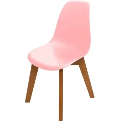 Kinderstoel (30x35xH57) lichtrose> Meubilair