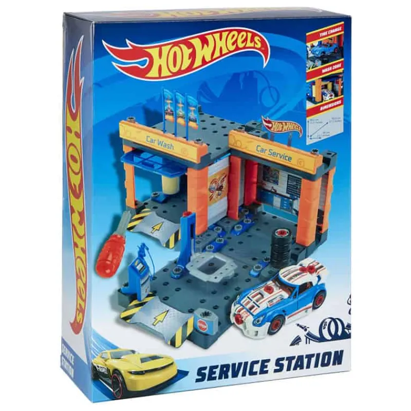 Klein, Hot Wheels Klein Hot Wheels Car Service & Car Wash> 4 Wielen