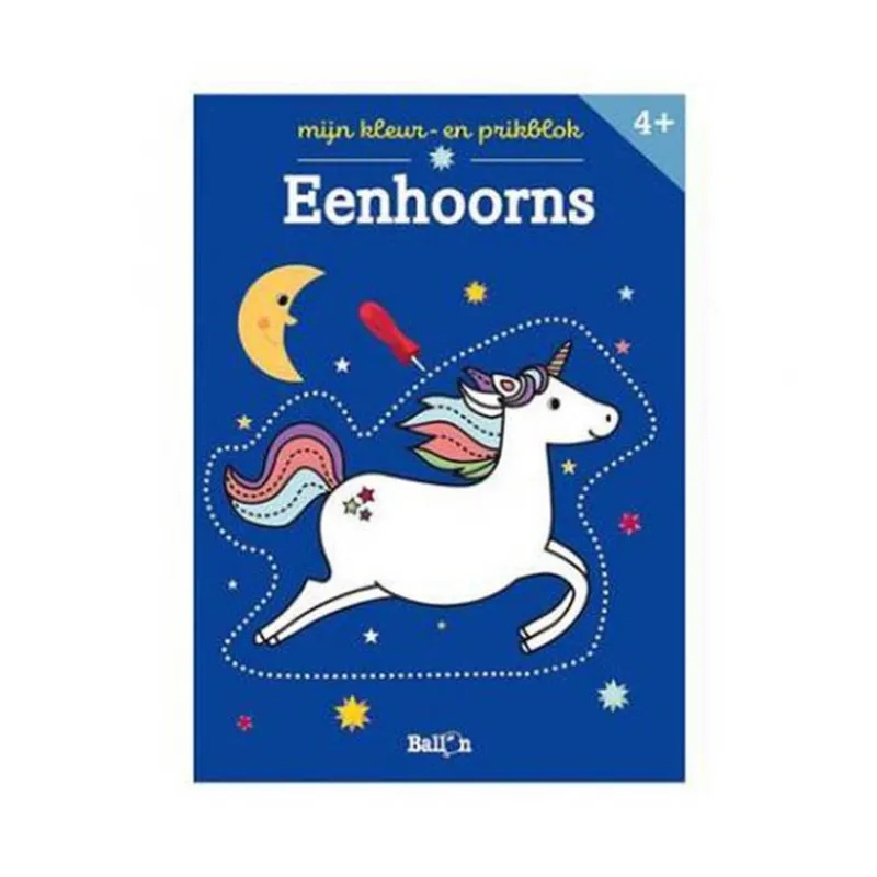 De Ballon Kleur- en prikblok> Schrijven & Tekenen|Educatief