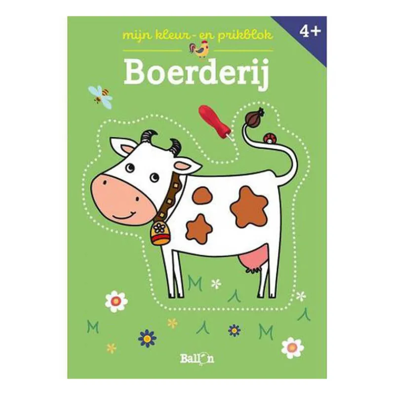 De Ballon Kleur- en prikblok> Schrijven & Tekenen|Educatief