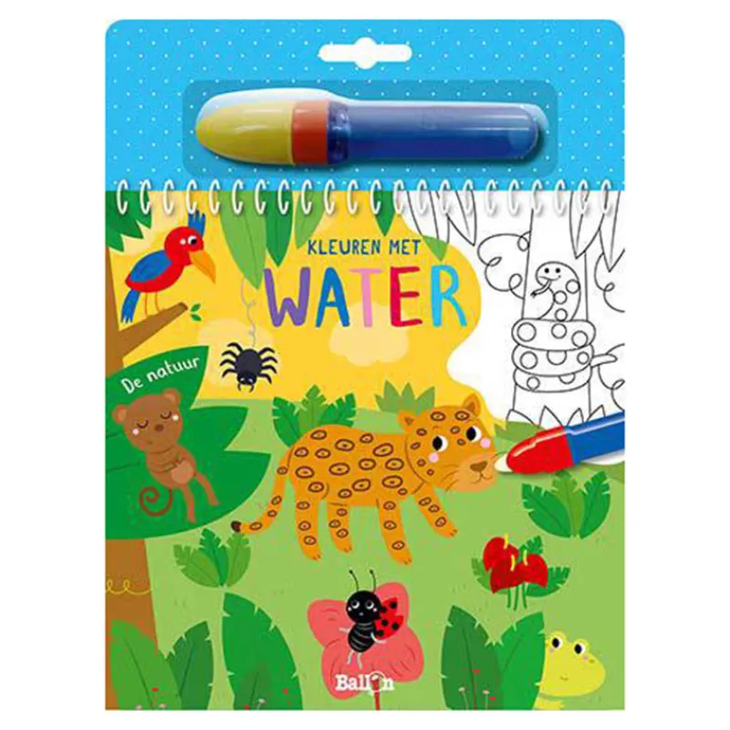 De Ballon Kleuren met water> Schrijven & Tekenen|Educatief