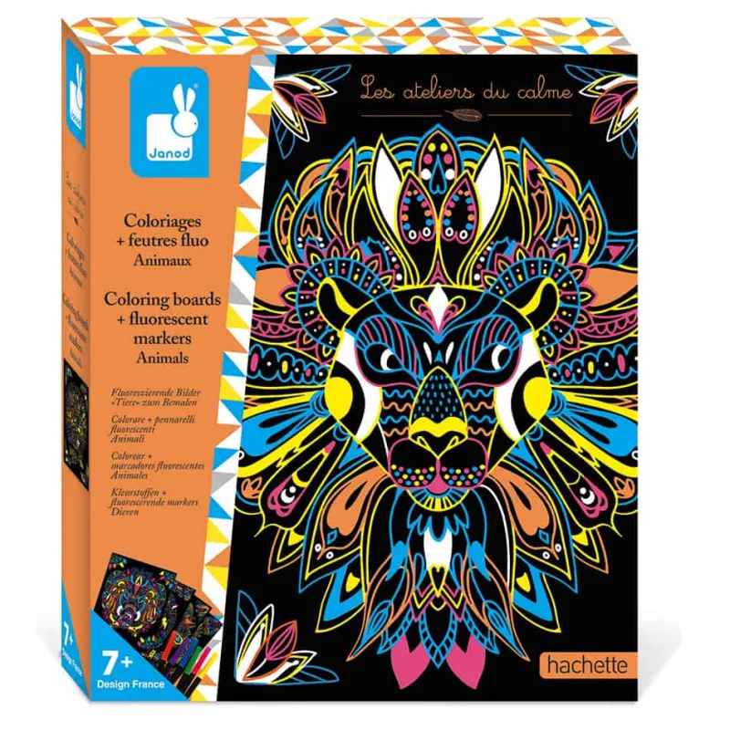 Kleurplaten Dieren fluo> Speelsets|Creatief