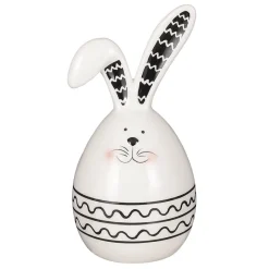 Konijn wit (ø11x10xh21,5cm)> Pasen