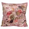 Kussen fluweel square print rose-gold ass.> Meubilair