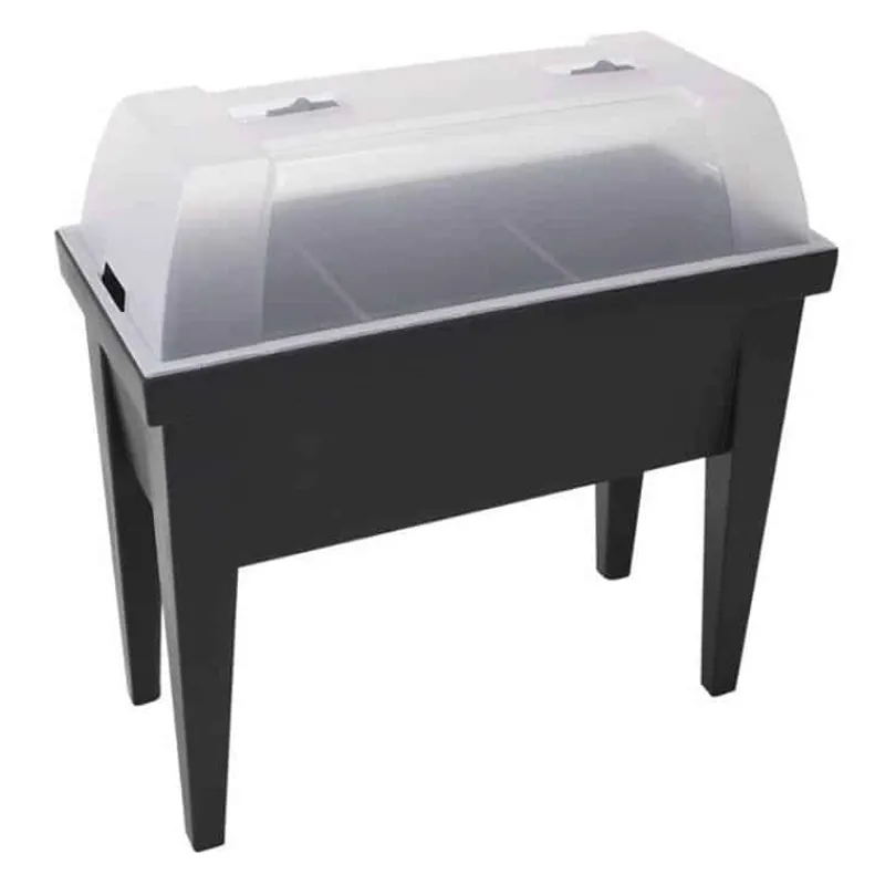 Kweektafel PP (80x40x65cm) antraciet met deksel> Gereedschap|Bloemen & Planten