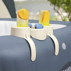 Bestway Lay-Z Spa drankenhouderset wit> Zwemplezier