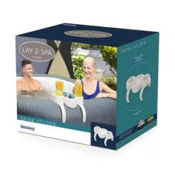 Bestway Lay-Z Spa drankenhouderset wit><noscript><img width=