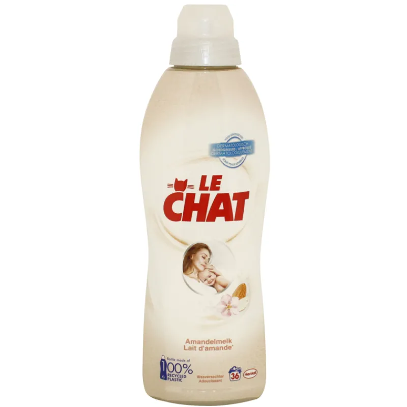 Le Chat wasverzachter Almond 900ml> Poetsproducten