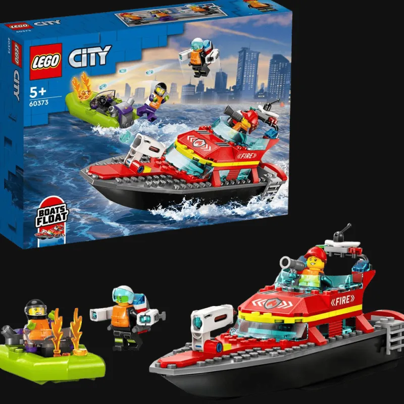 Lego city reddingsboot brand> Educatief|Creatief