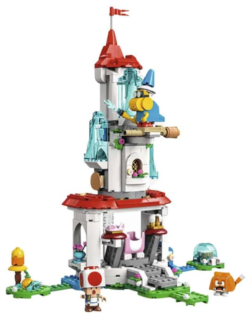 Lego Mario Uitbreidingsset: Kat-Peach -uitrusting en Ijstoren> Speelsets|Educatief