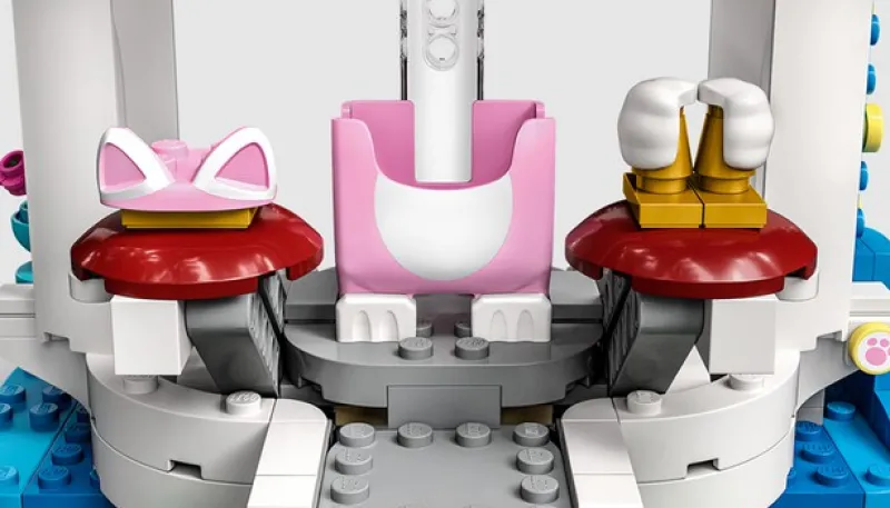 Lego Mario Uitbreidingsset: Kat-Peach -uitrusting en Ijstoren> Speelsets|Educatief