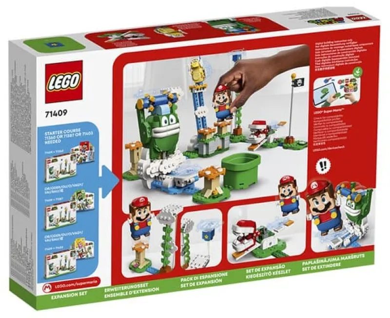 Lego Mario Uitbreidingsset: Reuzen- Spikes wolkentop uitdaging> Speelsets|Educatief
