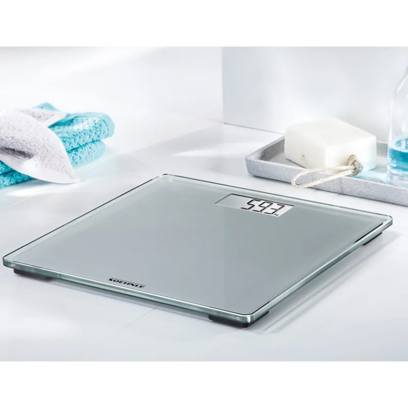 Leifheit Personenweegschaal Compact 300 Grijs> Badkamer