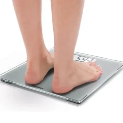 Leifheit Personenweegschaal Compact 300 Grijs> Badkamer