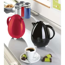 Leifheit Thermos Columbus rood> Koffie & Thee