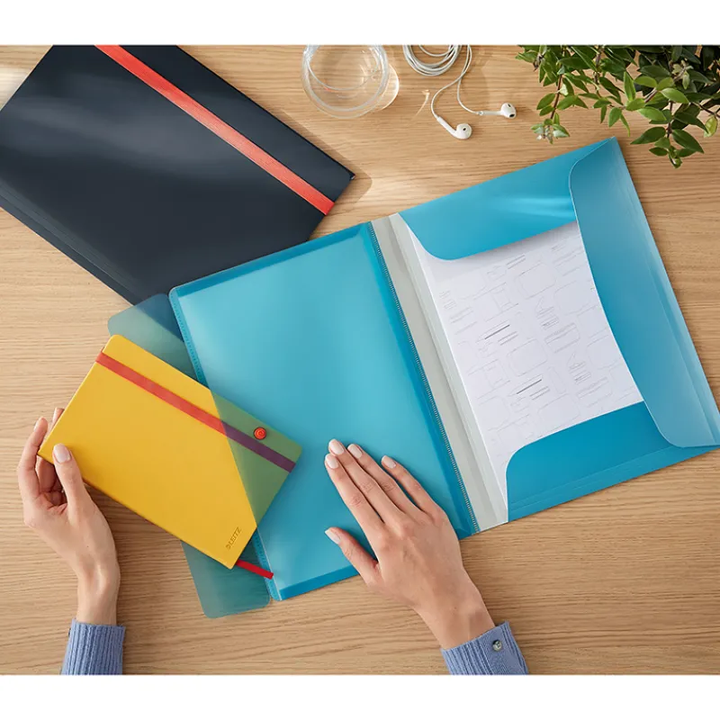 Leitz Cosy 3-klepsmap PP> Mappen & Ordners