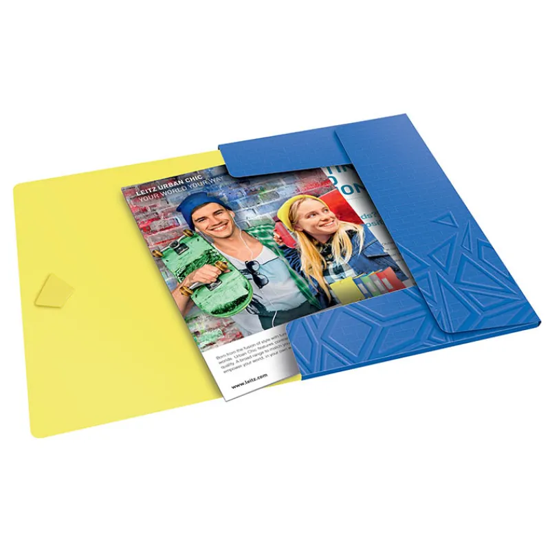 Leitz UrbanChic PP 3-kleps map A4> Mappen & Ordners