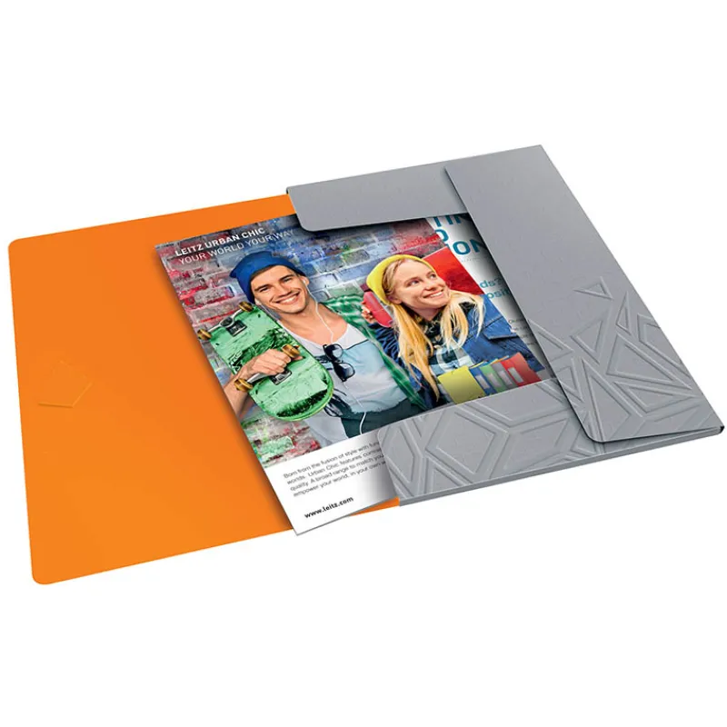 Leitz UrbanChic PP 3-kleps map A4> Mappen & Ordners