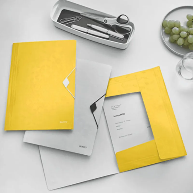 Leitz WOW 3-klepsmap PP> Mappen & Ordners