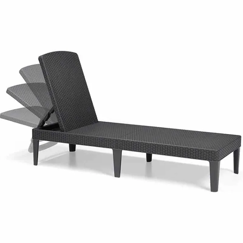 Keter Ligbed Jaipur graphite> Tuinmeubels