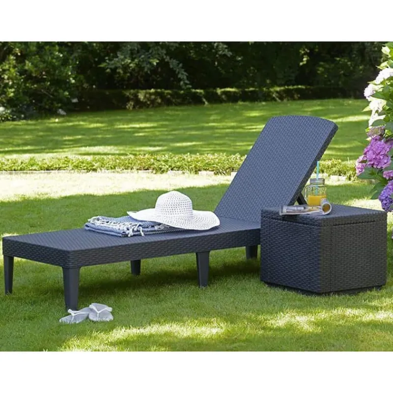 Keter Ligbed Jaipur graphite> Tuinmeubels