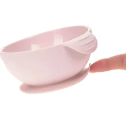 Lässig siliconen bowl roze> Eten En Drinken