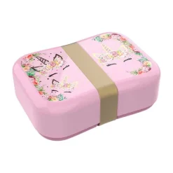 Lunch Buddies Brooddoos (met strap) Unicorn Flower> Lunch