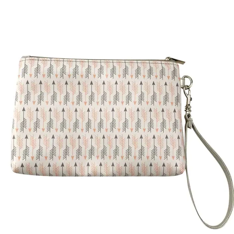 Make-up tasje met pijlenmotief 19x13cm> Opbergen|Badkamer