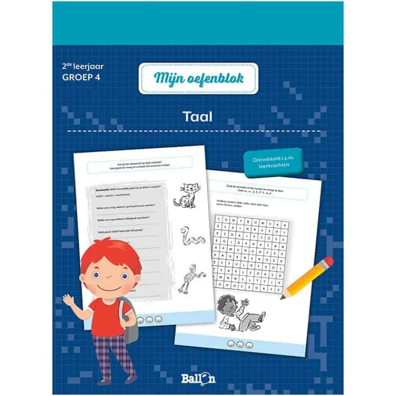 De Ballon Mijn oefenblok: Taal (2e leerjaar – groep 4)> Educatief