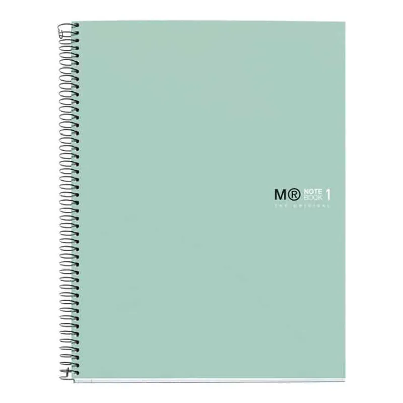 Miquelrius Notitieboek (A4) 80 vellen SQU (90g) Aqua> Papierwaren