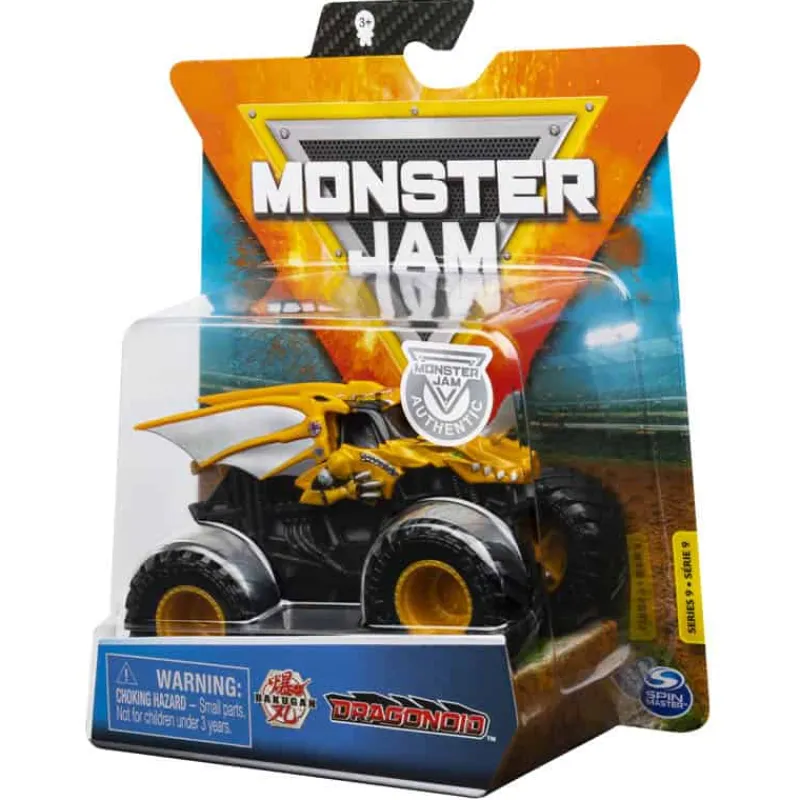 Monster Jam 1:64 Metal truck> 4 Wielen