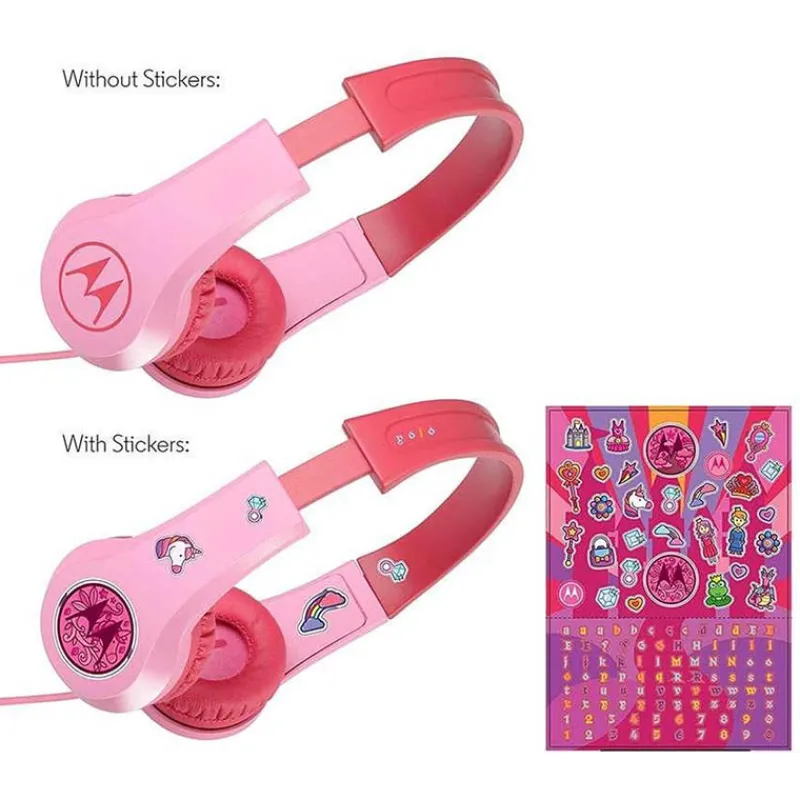Motorola Hoofdtelefoon Kidz Squads 200 P limit – Roze> Pc & Electronica|Muziek & Elektronica