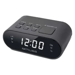 Muse Compacte klokradio FM zwart> Electronica & Muziek