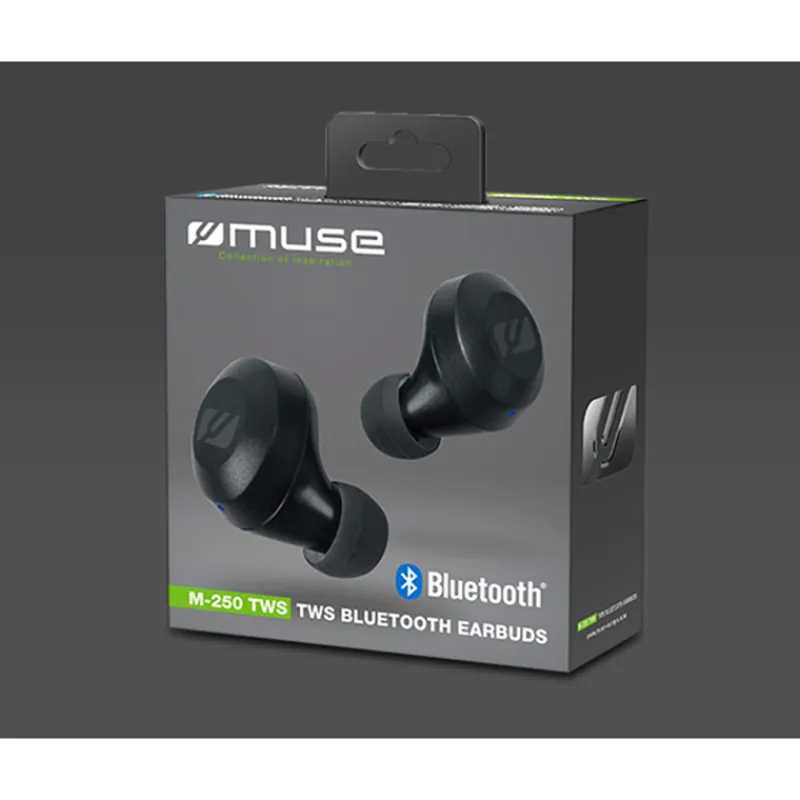 Muse Earbuds bluetooth zwart> Electronica & Muziek|Muziek & Elektronica