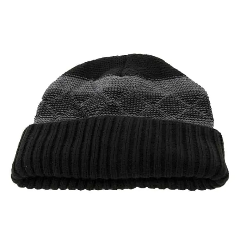 Muts mannen gebreid grijs/navy/zwart> Kleding