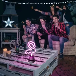 Neon Beat speaker LED flamingo><noscript><img width=