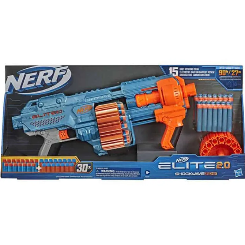 Nerf Elite 2.0 Shockwave RD15> Speelsets|Rollenspel