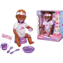 New Born Baby pop meisje (38cm)> Poppen