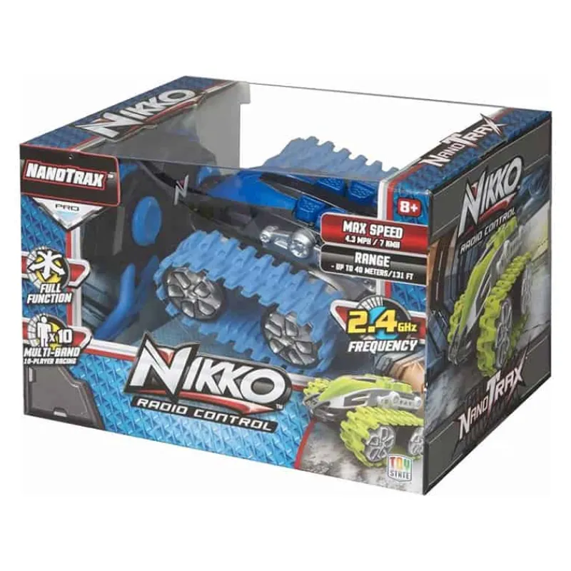 Nikko Nano Trax R/C blauw> R/C|4 Wielen