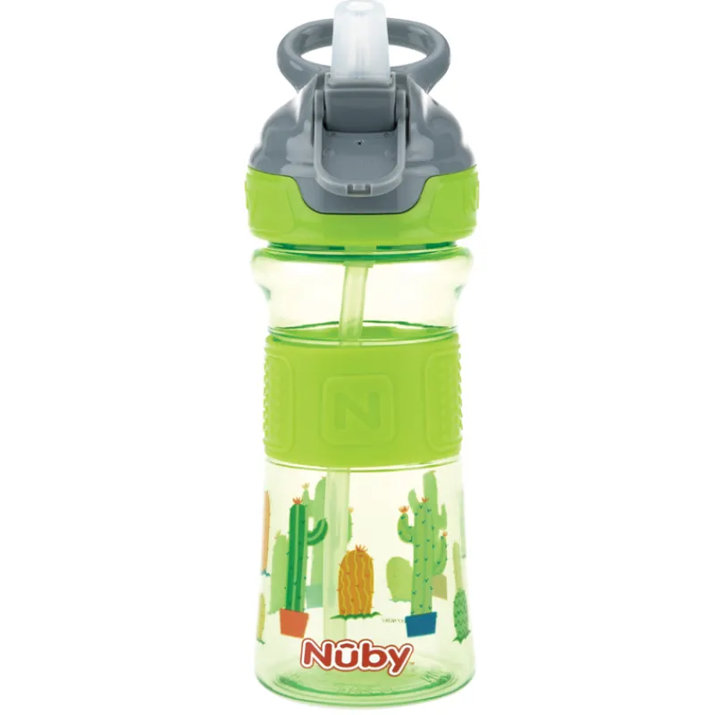 Nuby Drinkfles Green (360ml) met tuit> Eten En Drinken