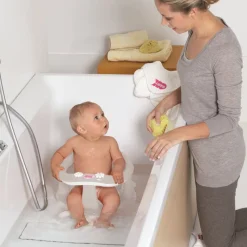 OK Baby Badring flipper (parel wit)> Verzorging|Babystoel