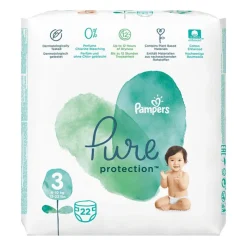 Pampers Pure Protection nr. 3 (22 stuks)> Verzorging