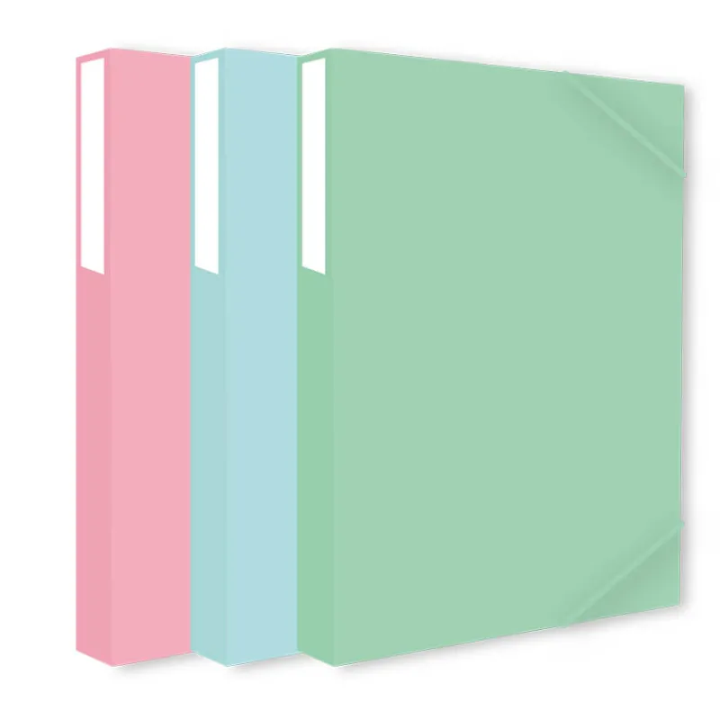 Pastel Elastobox PP A4 25mm> Mappen & Ordners
