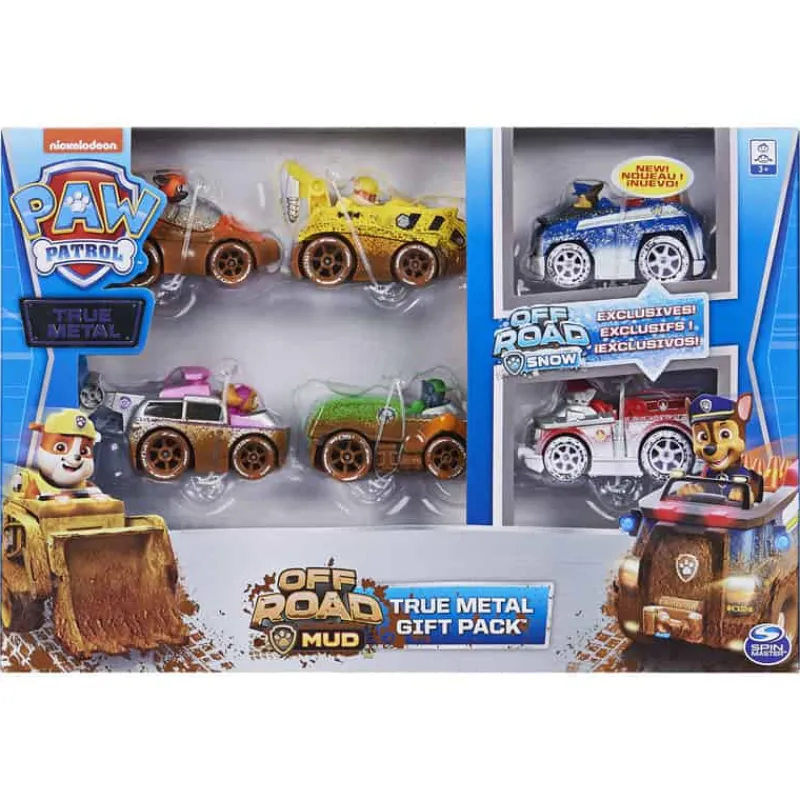 Paw Patrol metal 6-pack> Speelsets|Baby & Peuter