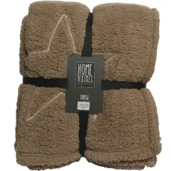 Plaid met ster (2 ass.)> Woonaccessoires